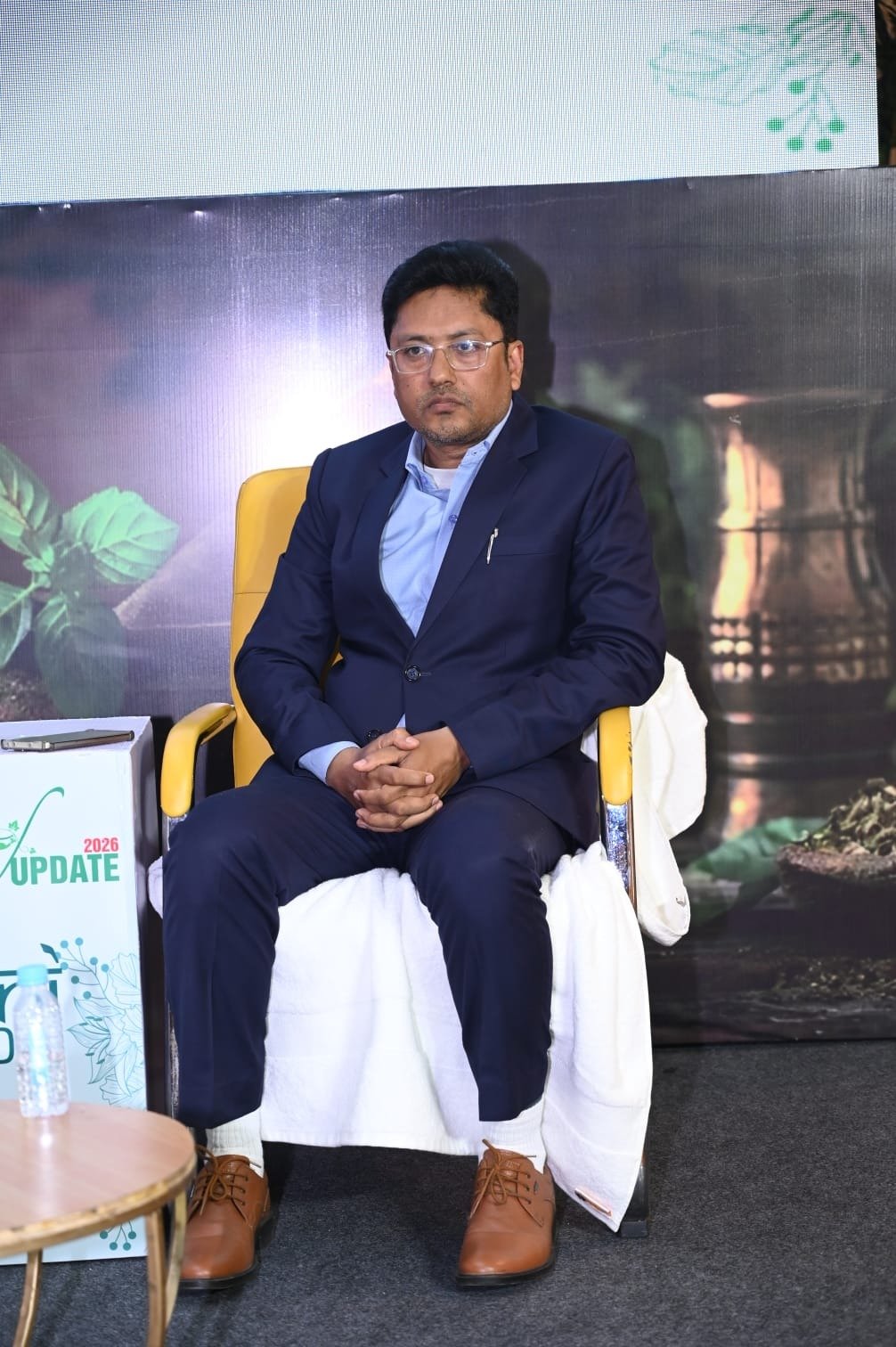 Dr. Mohd. Zubair speaking at a medical seminar